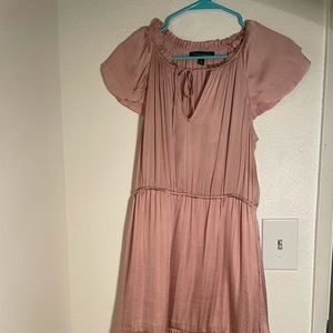 Sexy silky cocktail-meets-business dress